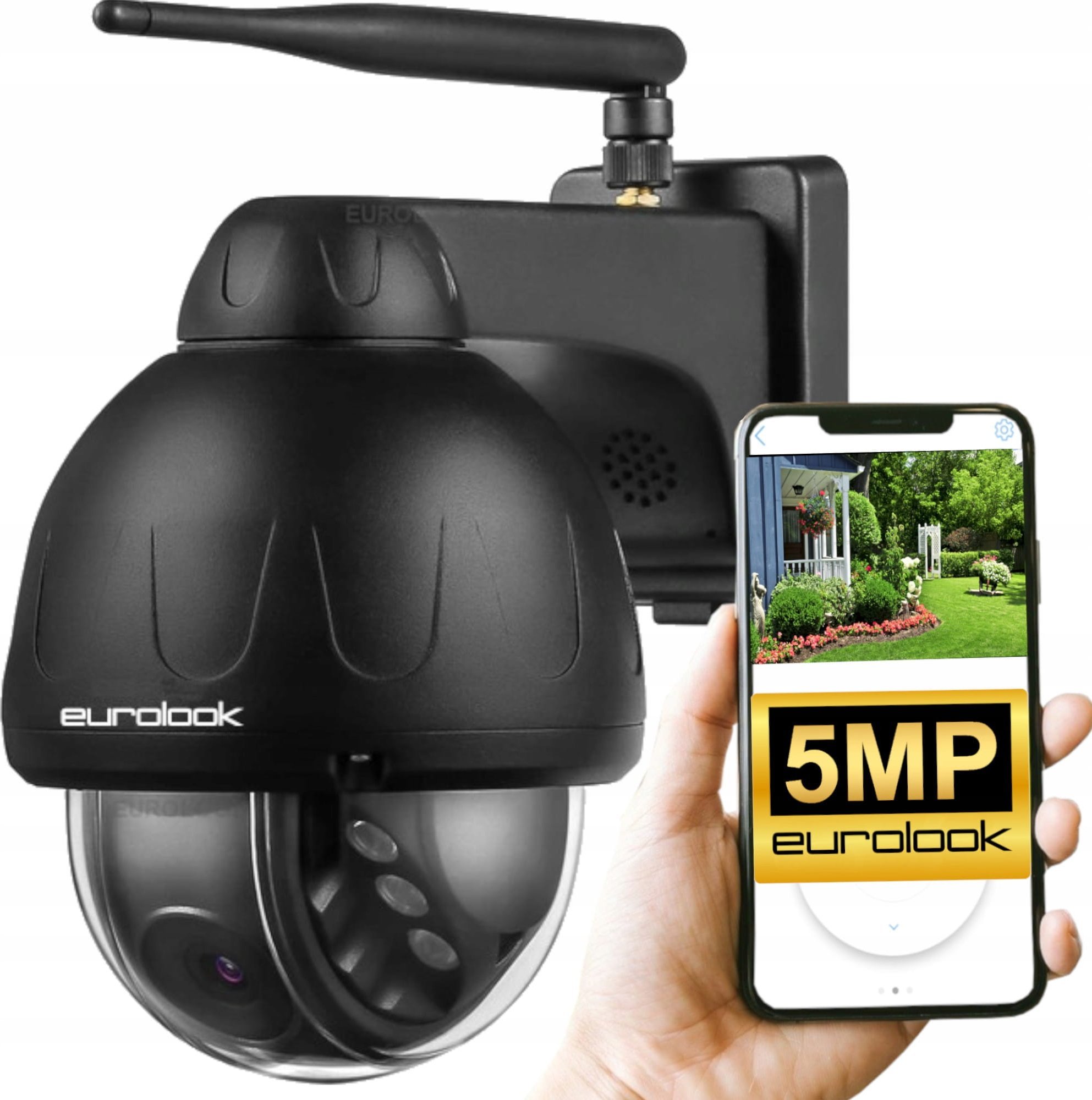 Kamera IP Eurolook Bezprzewodowa Zewnętrzna Kamera EUROLOOK EDW-5028OB 5MP