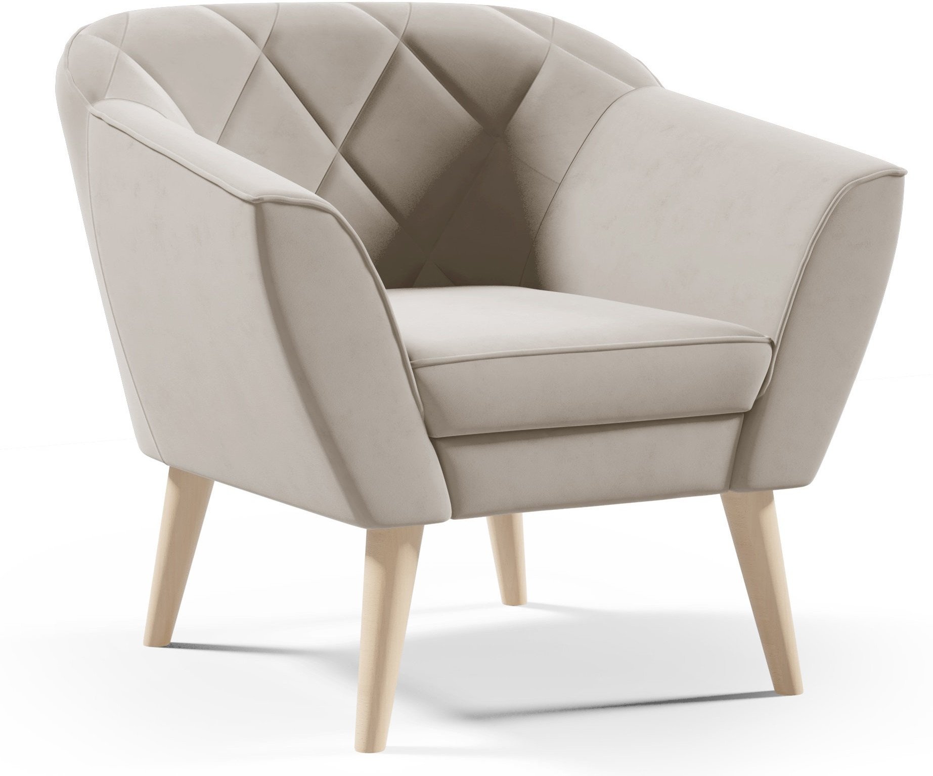 Fotel GLORIA w stylu skandynawskim manila 02