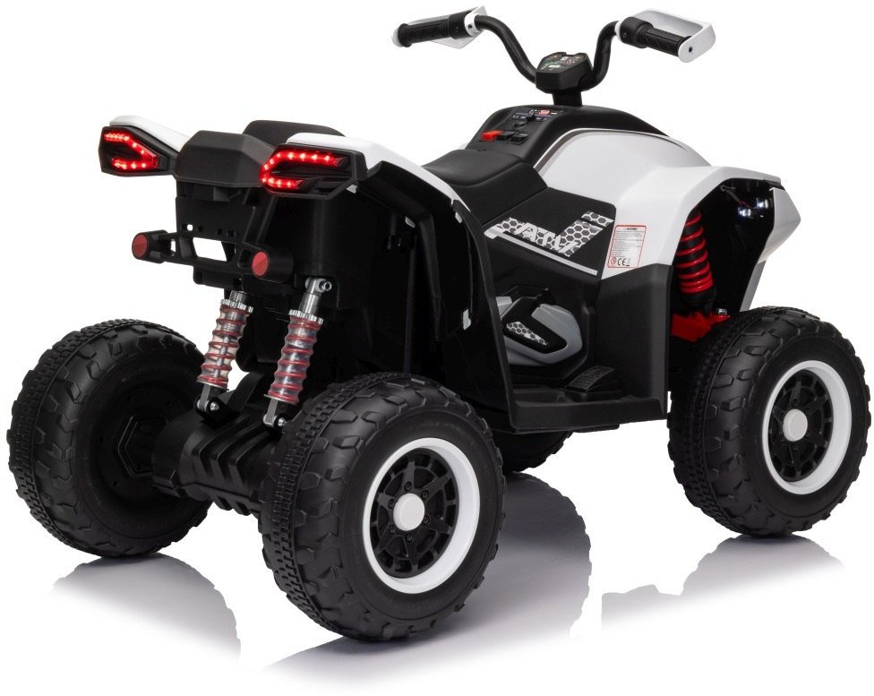 Jokomisiada Quad dla dziecka Fast Wheel 4x35W Biały KOŁA EVA