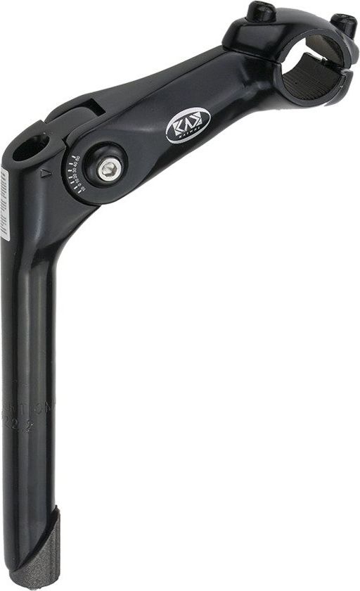 Kaiwei Wspornik kierownicy regulowany 22.2 - 90 / 180 aluminiowy czarny uniwersalny