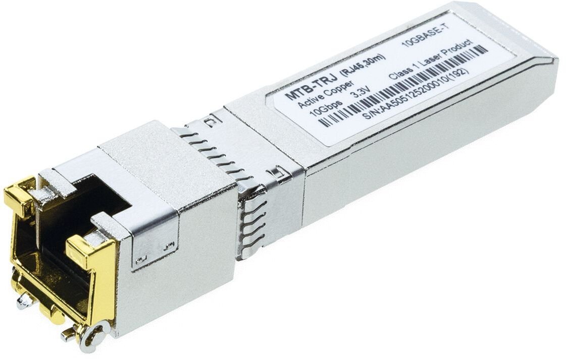 Planet 1-Port GE SFP+ Transciever - 30m MTB-TRJ