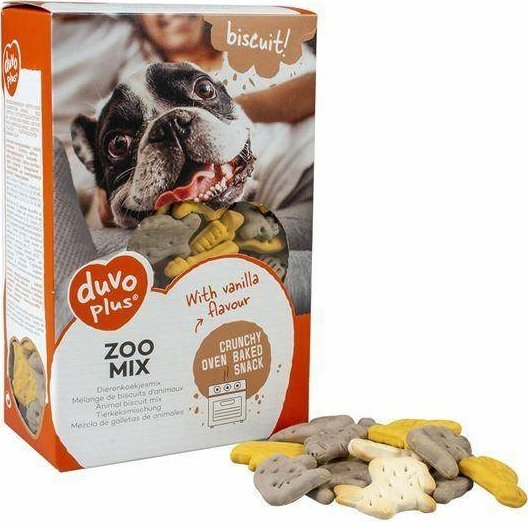 Duvo+ Duvo+ 500g Ciastka Zoo Mix Zwierzątka Dla Psów