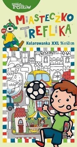 Monumi Kolorowanka XXL. Miasteczko Treflika