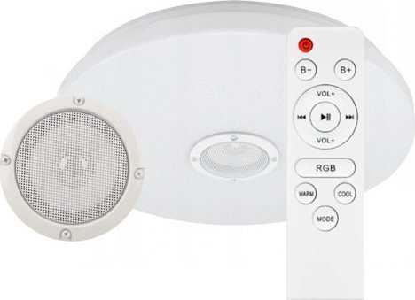 Lampa sufitowa Master LED Lampa LED z głośnikiem Bluetooth (plafon) 48W 40cm