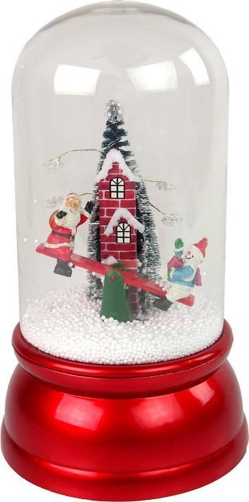 Dekoracja świąteczna LeanToys szklana kula