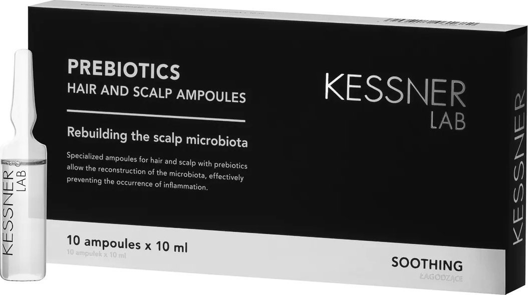 Activeshop KESSNER LAB Prebiotic ampułki do skóry głowy i włosów 10 x 10 ml