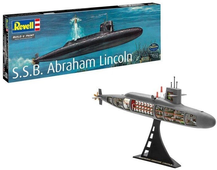 Model plastikowy Statek S.S.B. Abraham Lincoln W/IN 1/253