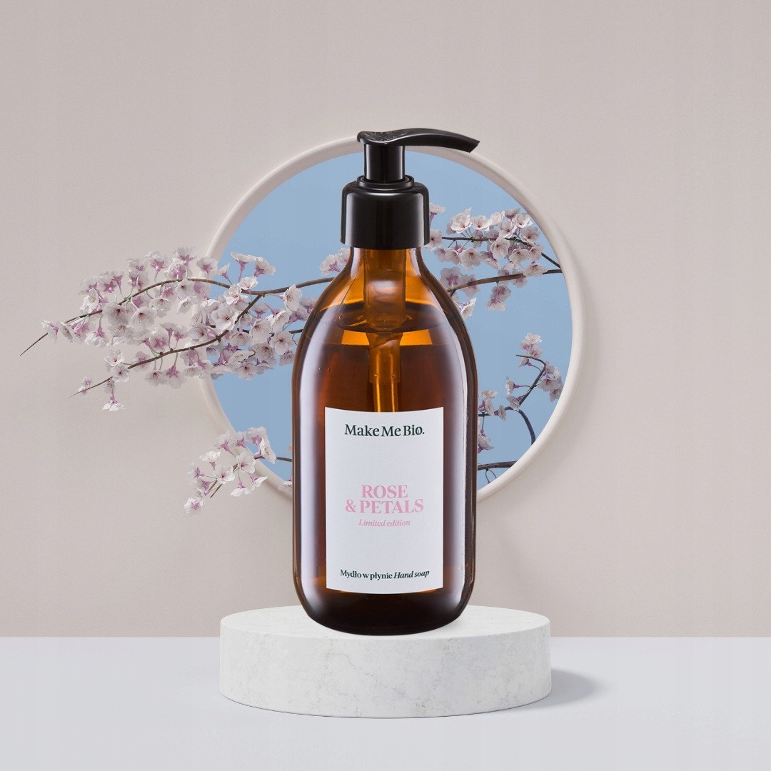 MAKE ME BIO_Rose & Petals Limited Edition Hand Soap mysło do rąk w płynie 300ml