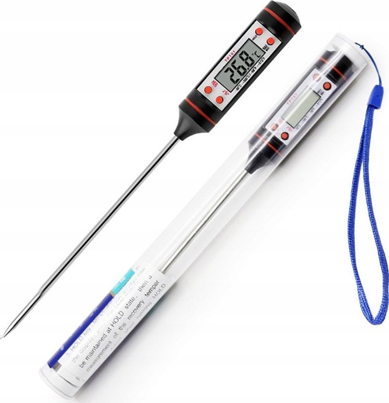 Techrebal CYFROWY TERMOMETR KUCHENNY SONDA DO MIĘSA WINA
