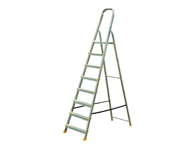 Bayersystem Drabina wolnostojąca aluminiowa 120kg 8 stopni (BS-DA8eco 120)