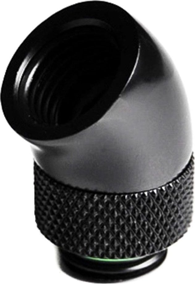 Barrow Barrow Adapter 45 Grad G1/4 Zoll AG auf G1/4 Zoll IG - drehbar, schwarz