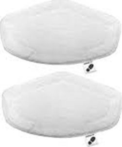 Polti Polti Cloths PAEU0332 for Vaporforce brush, 2 pc(s), White