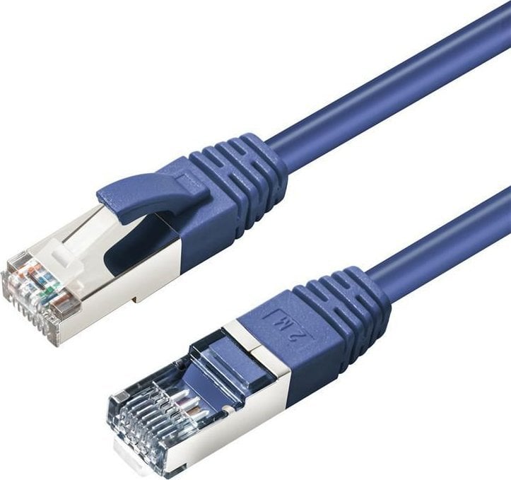 MicroConnect CAT6A S/FTP 1.5m Blue LSZH