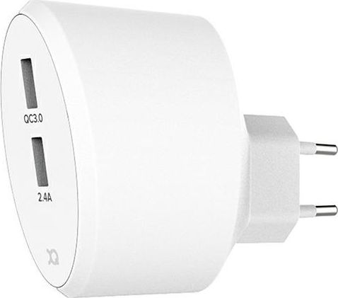 Ładowarka Xqisit 2x USB-A 3 A (31540)
