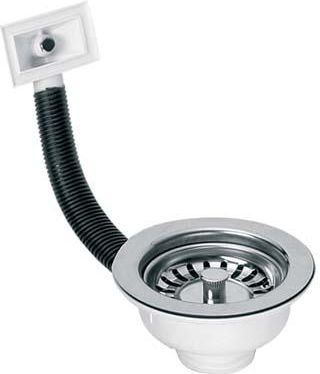 Syfon McAlpine Spust z sitkiem pojedynczy 1,5" (FSW50PR)