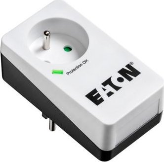 Listwa zasilająca Eaton Protection Box przeciwprzepięciowa 1 gniazdo biała (PB1F)
