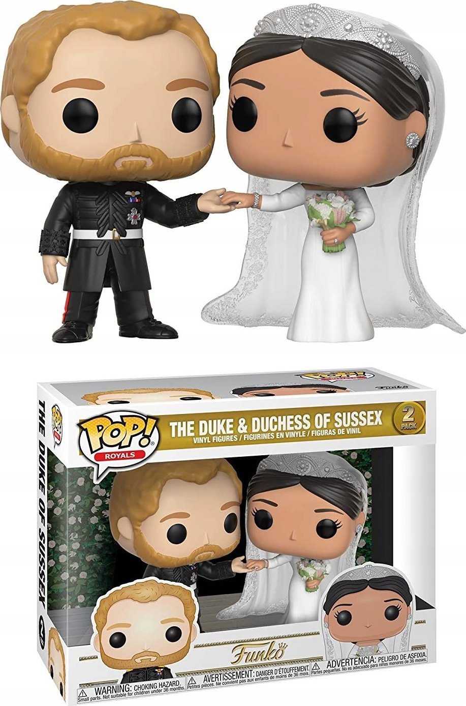 Figurka Funko Pop funko pop! the duke & duchess of sussex