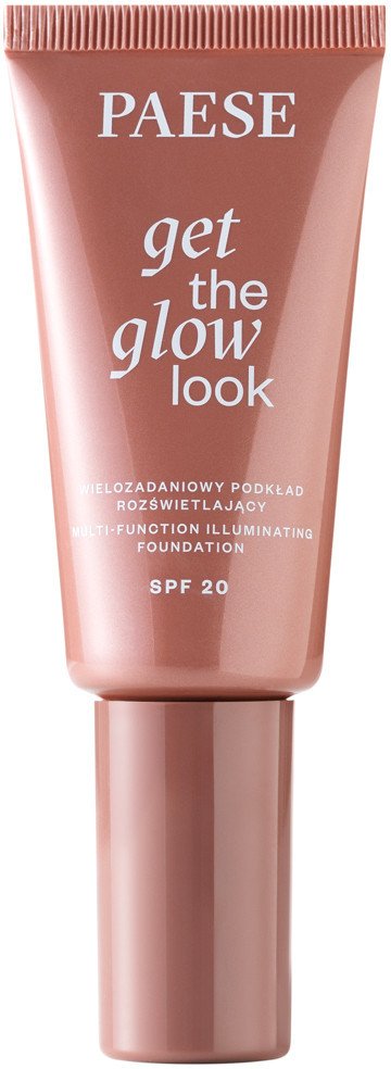 Paese Get The Glow Look wielozadaniowy podkład rozświetlający 0N Neutral Beige 30ml