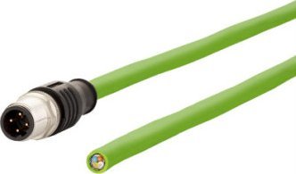 Metz Kabel połączeniowy METZ CONNECT wtyk M12 4-biegunowy kodowany D, 5 m