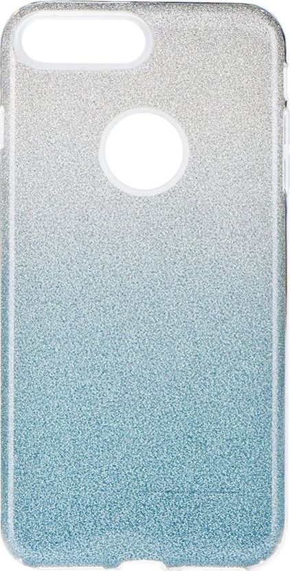 Partner Tele.com Futerał Forcell SHINING do IPHONE 7 Plus / 8 Plus transparent/niebieski