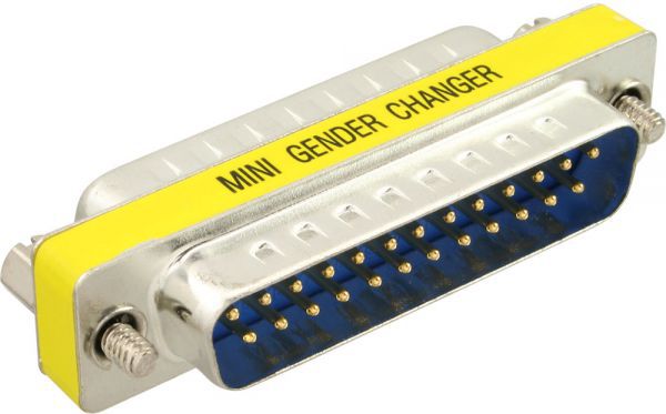 InLine DB-25 - DB-25, Żółty (31114)