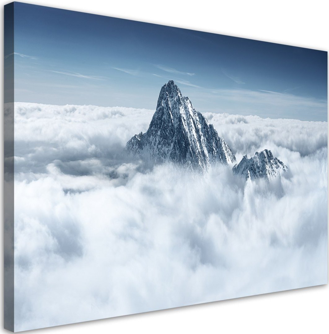 Feeby Obraz na płótnie, Alpy ponad chmurami - 120x80