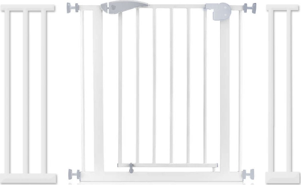 Severno Bramka barierka zabezpieczająca na schody i drzwi biała