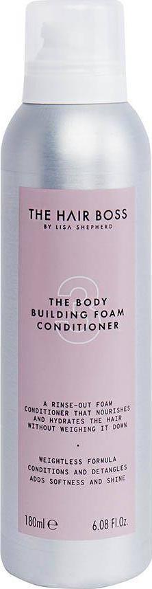 The Hair Boss THE HAIR BOSS_By Lisa Shepherd The Body Building Foam Conditioner odżywka budująca objętośc włosów w piance 180ml