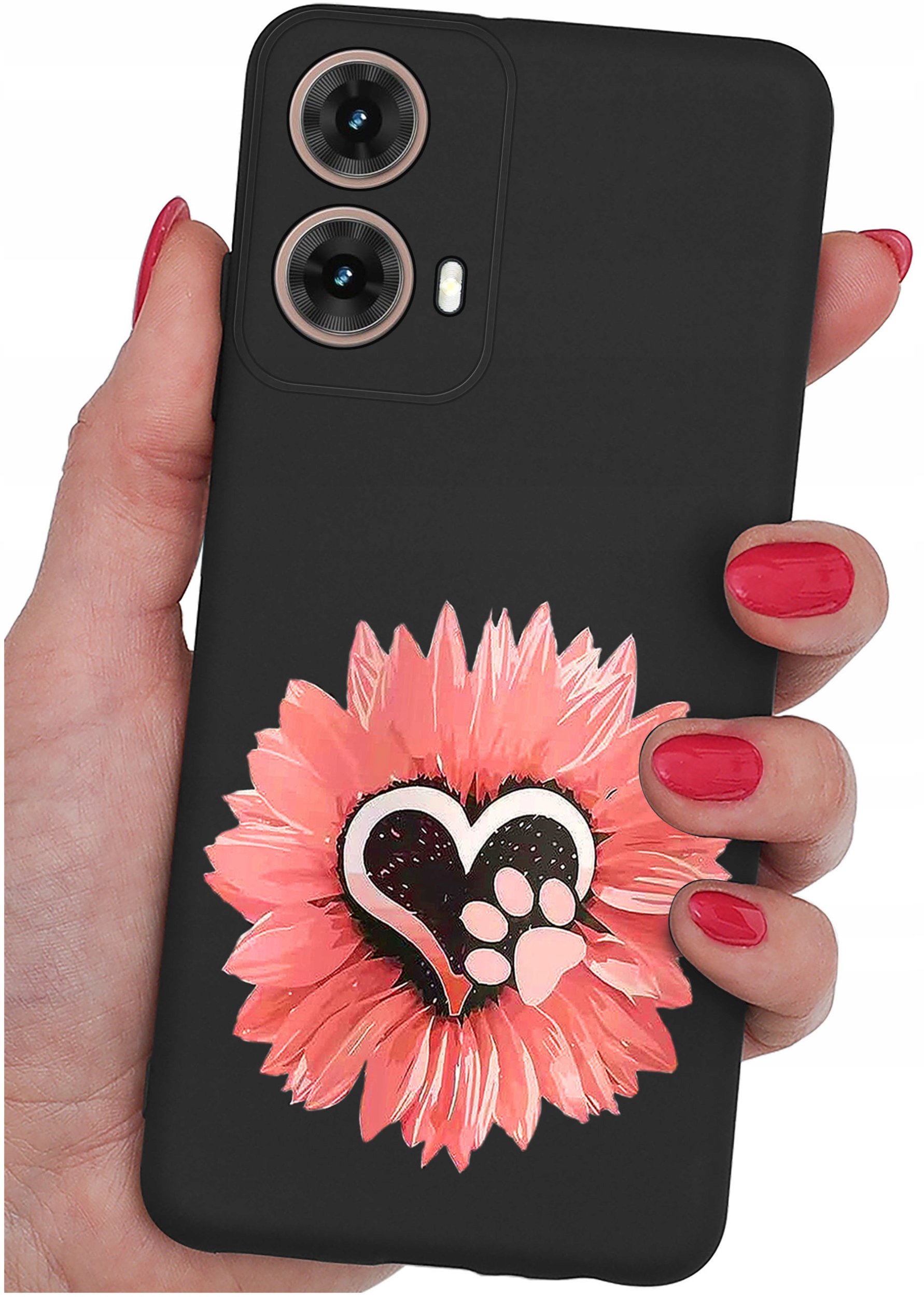 Etui do Motorola Moto G85 5G WZORY |SILIKONOWE MATT CASE