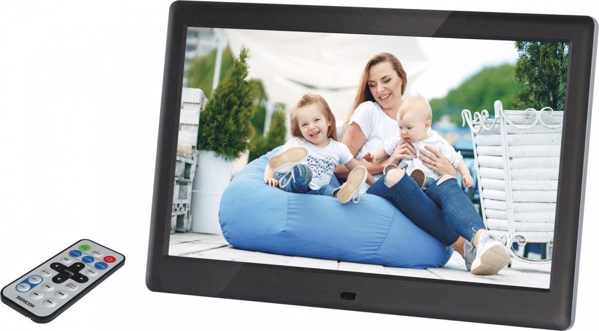 Ramka cyfrowa Sencor Ramka cyfrowa na zdjęcia 10,1" Czarna (SDF 1082)