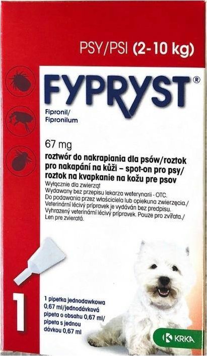 KRKA FYPRYST PIES 2-10kg (1szt.)