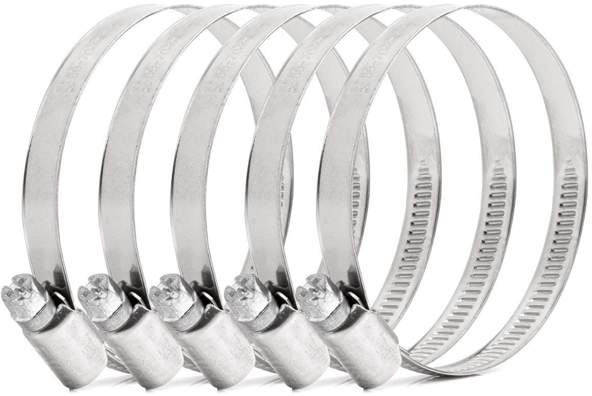 Obejma ślimakowa 5 szt. 50-70mm/9mm w2 amio-04589