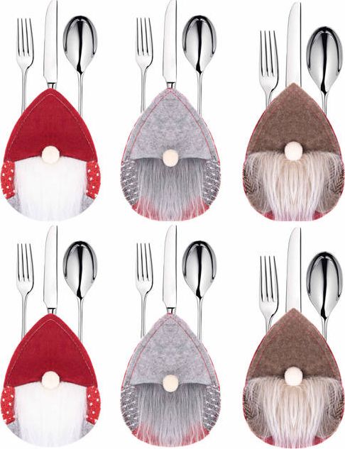 Dekoracja świąteczna Springos kieszonka na sztućce