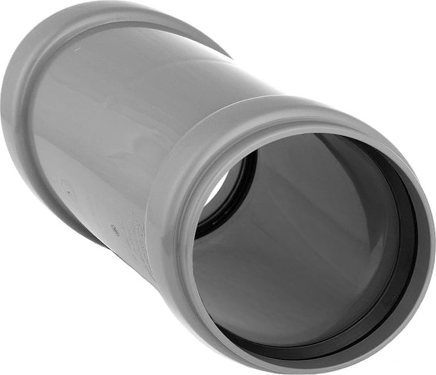 Złaczka dwukielichowa kanalizacji wewnętrznej PP 40 HTMM szara