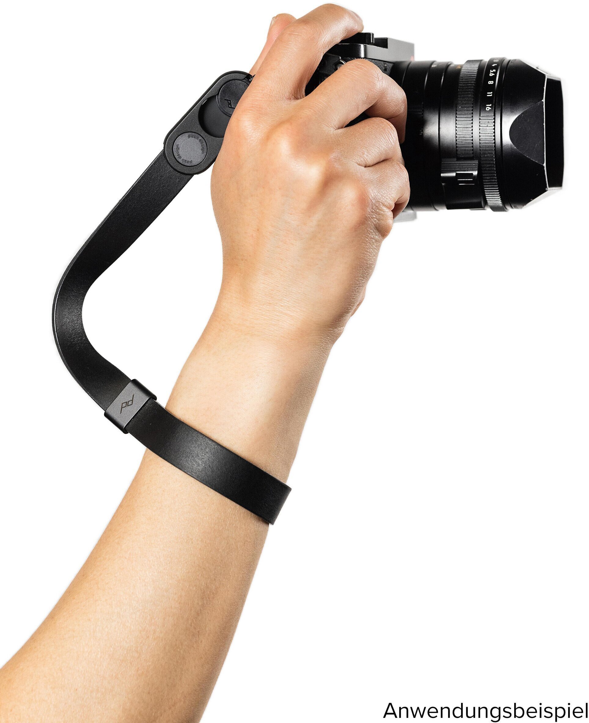 Peak Design wrist strap Cuff Leather, black