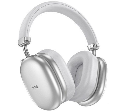Słuchawki Hoco Słuchawki bezprzewodowe W35 Max Auspicious ANC (srebrny)