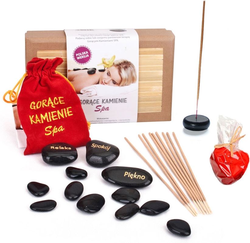 Masażer Froster Zestaw gorących kamieni do masażu (PL)