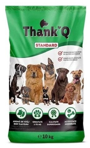 THANK'Q STANDARD smak wołowiny karma dla psa 10kg