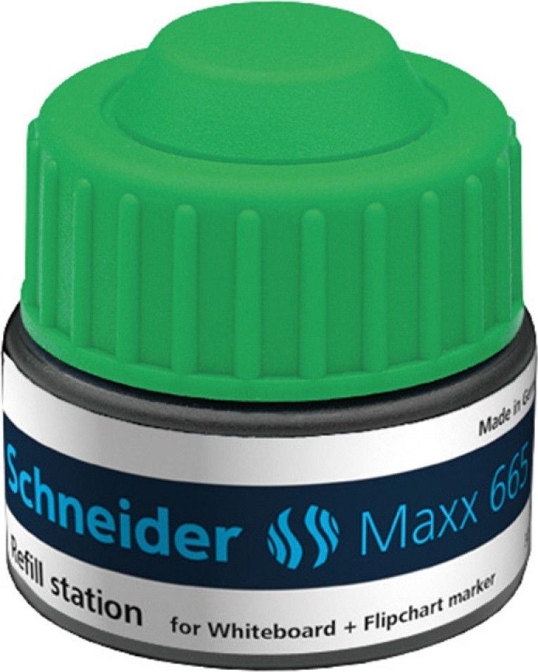 Schneider Stacja uzupełniająca SCHNEIDER Maxx 665, 30ml, zielony