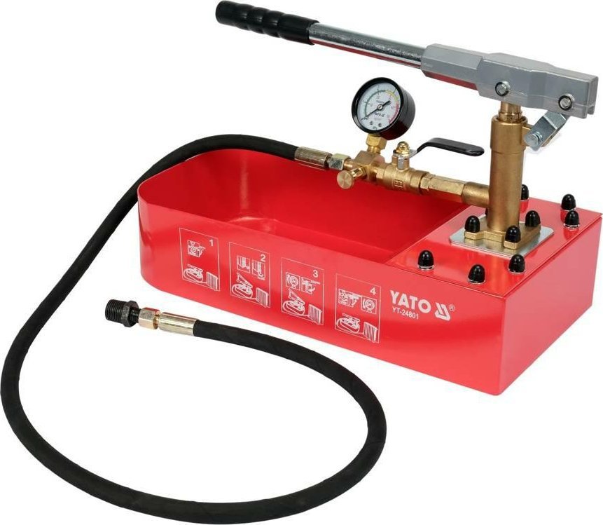 Yato POMPA RÄCZNA DO PRÃB CIÅNIENIOWYCH