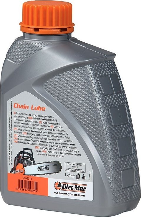 Oleo-Mac OLEJ DO SMAROWANIA ŁAŃCUCHÓW I PROWADNIC OLEO-MAC 1L PIŁ PILAREK PRZECINAREK BIODEGRADOWALNY - EWIMAX-OFICJALNY DYSTRYBUTOR - AUTORYZOWANY DE