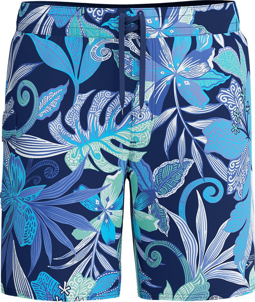 Męskie Szorty Print Brdshrt 18" fiery red/white/french blue rozmiar 36