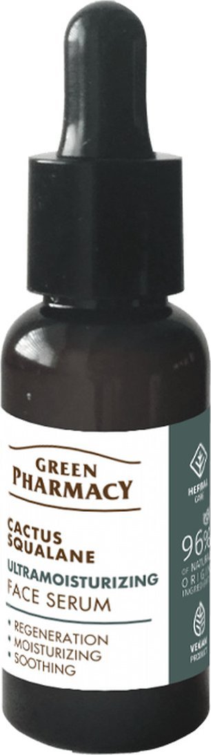 Green Pharmacy Serum do twarzy Kaktus i skwalan 30ml