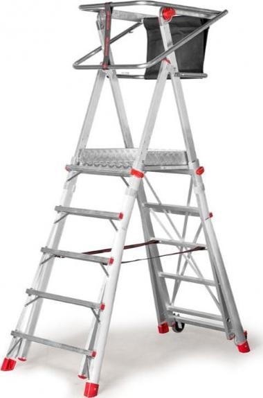 Faraone DRABINA/PODEST ROBOCZY PLS5 130/238CM 5 STOPNI () - 407039