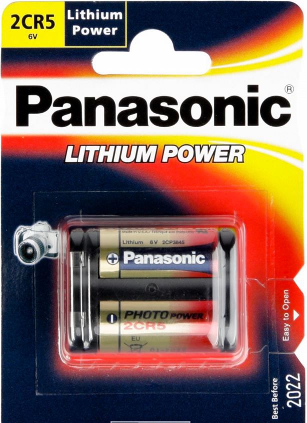 Panasonic Bateria Lithium Power 2CR5 1400mAh 1 szt.