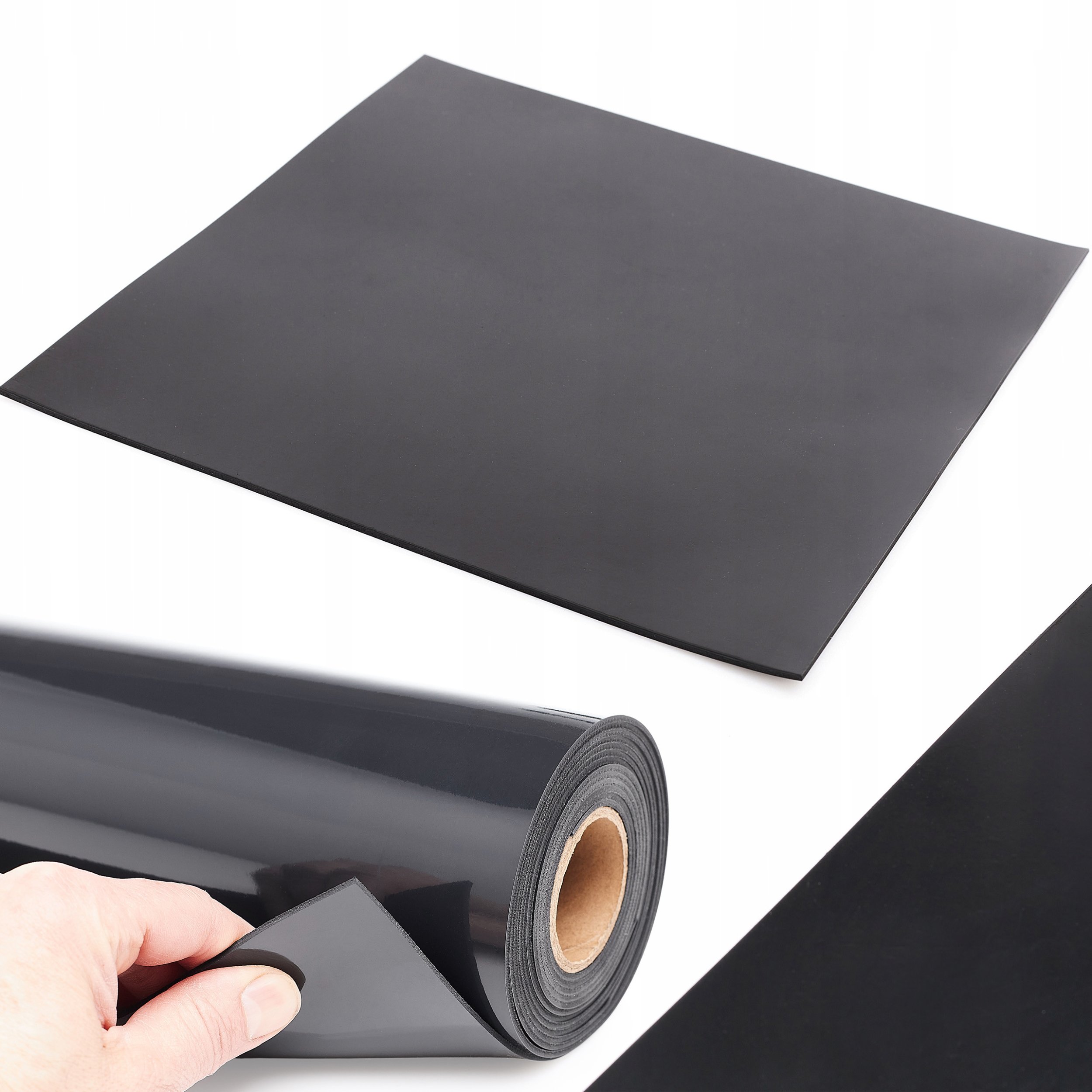 Mata Stołowa 40x30cm Czarna Antystatyczna ESD Serwisowa do Lutowania Napraw