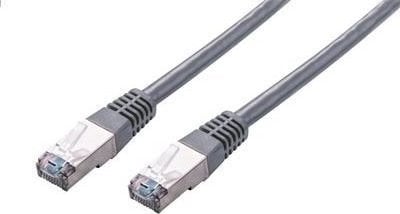 C-Tech C-TECH kabel patchcord Cat5e, FTP, šedý, 1m