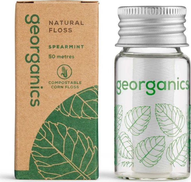 Georganics Nić dentystyczna Spearmint naturalna 50m