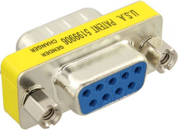InLine DB-9 - DB-9, Żółty (42214)