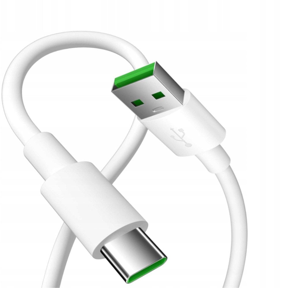 ECONOMY KABEL USB DO TYP-C 5A 100W 1M BIAŁY USB3.0